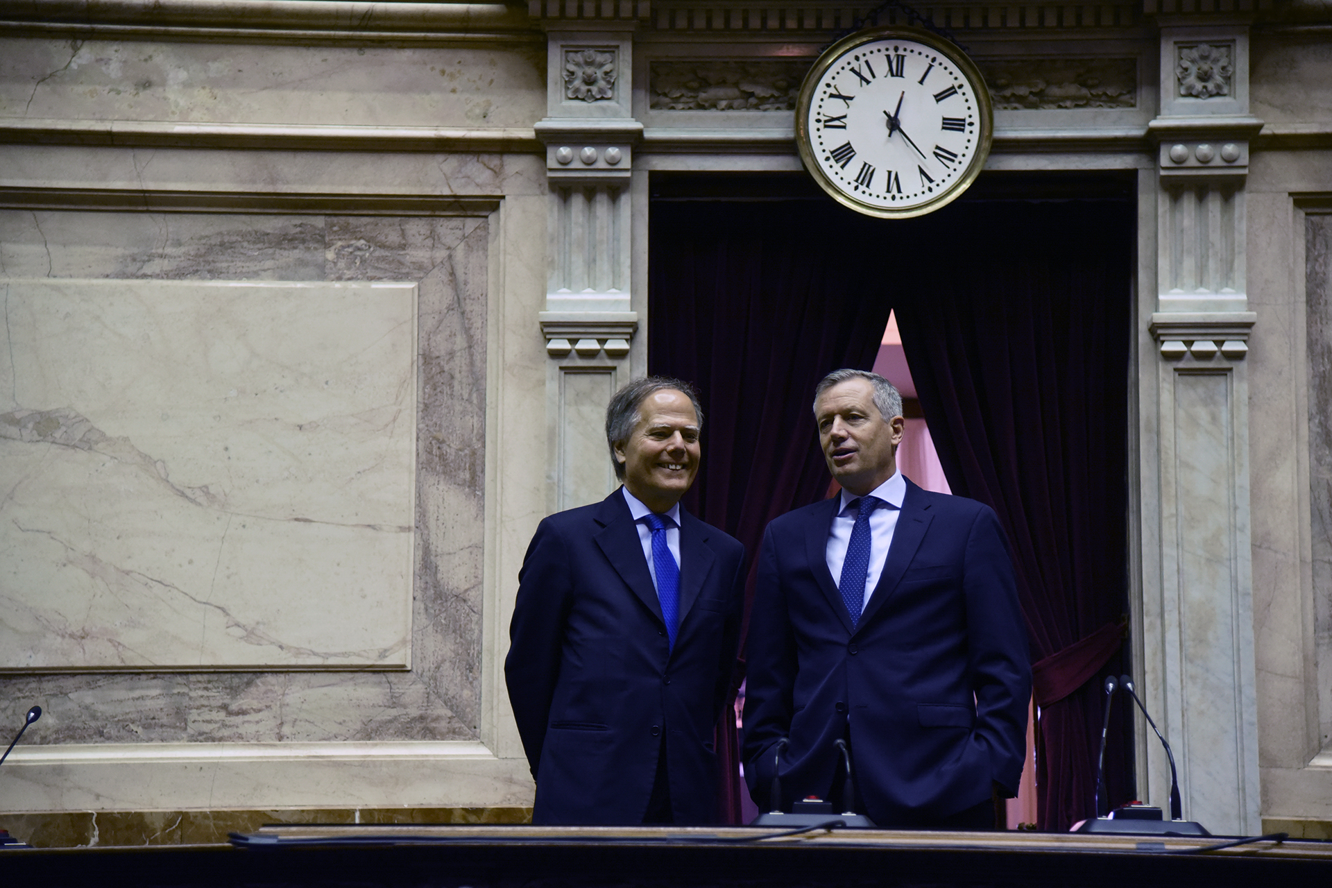 Galeria de imagenes de la noticia MONZÓ RECIBIÓ EN LA CÁMARA DE DIPUTADOS AL CANCILLER DE LA REPÚBLICA ITALIANA 